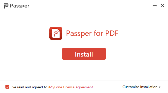 Passper for PDF(PDF文件解密)