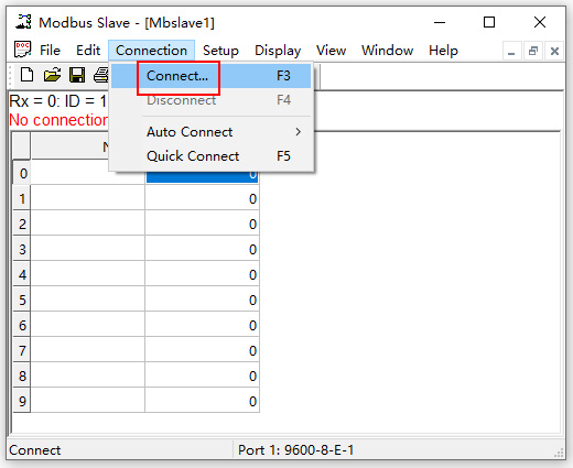 Modbus Slave标准版