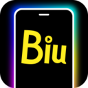 Biu边缘闪logo图