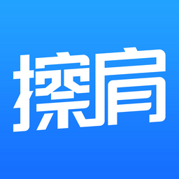 擦肩logo图