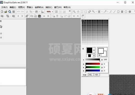 Graphicsgale绿色版_GraphicsGale v2.08.20汉化版(像素动画制作软件)