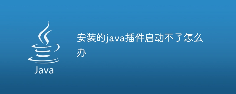 安装的java插件启动不了怎么办