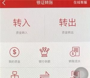 在涨乐财富通里提现的操作流程截图