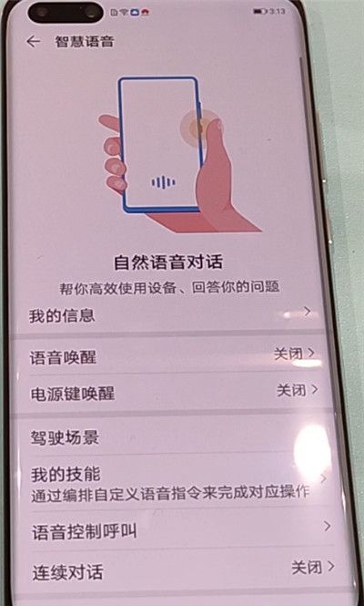 华为p40pro打开语音唤醒的简单步骤截图