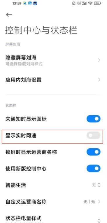 小米11怎么开启网速显示功能 小米11打开显示实时网速开关方法截图