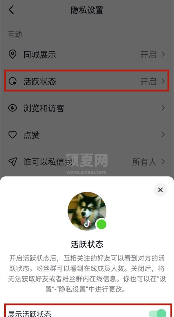 抖音隐身不在线怎么开启?抖音隐身不在线开启方法截图