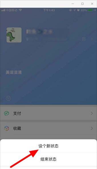 微信怎么更改状态?微信在线状态的修改方法截图