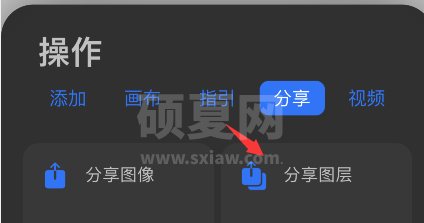 procreate pocket如何分享图层？procreate pocket分享图层的方法截图