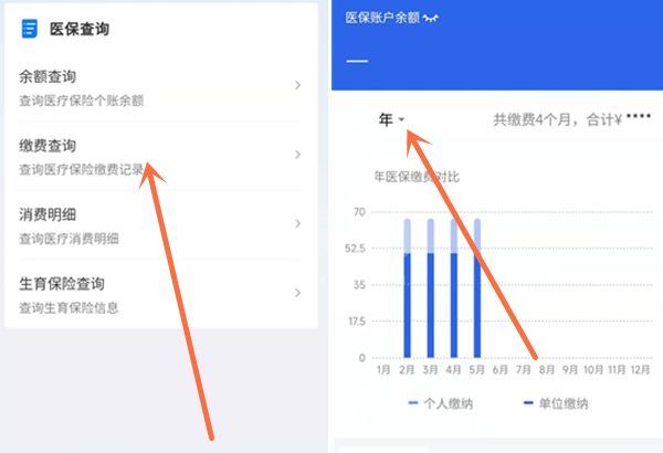 微信怎么查看医保缴费明细?微信查看医保缴费明细的方法截图