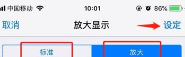 iPhone11pro max调整桌面图标大小的方法截图