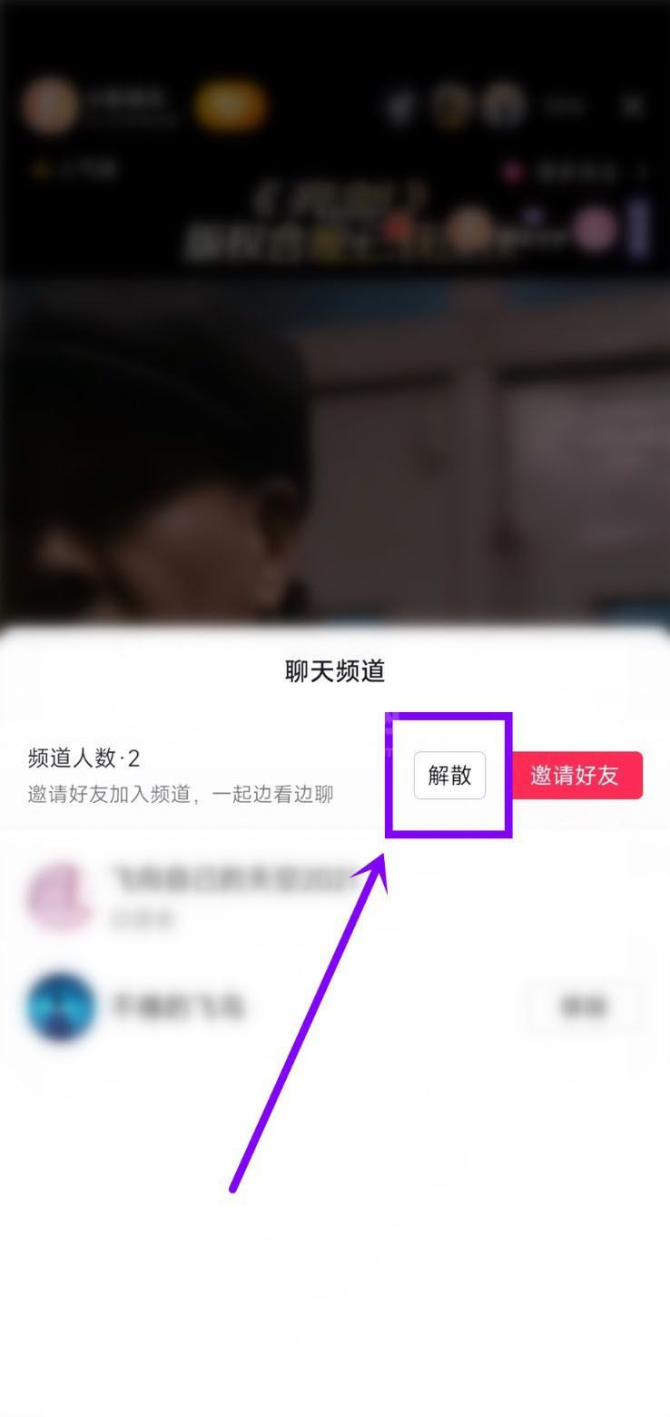 抖音聊天频道怎么解散？抖音聊天频道解散方法截图