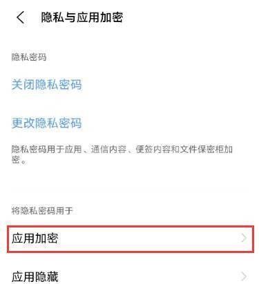 vivos10e怎么设置应用锁?vivos10e设置应用锁教程截图