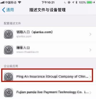 iPhonexs max添加信任的操作步骤截图