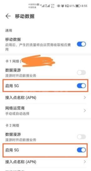 荣耀v40怎么关闭5g 荣耀v40关闭5g网络教程截图