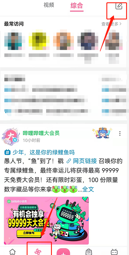 哔哩哔哩年度小会员绿色名字表情怎么设置？哔哩哔哩年度小会员绿色名字表情设置教程截图