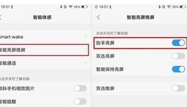 vivo NEX 3s开启抬手亮屏功能的操作步骤截图