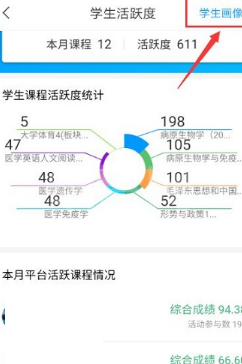 学习通怎么查看活跃度?学习通查看活跃度方法截图