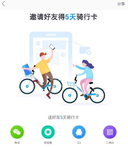 哈罗出行怎么得到骑行卡？哈罗出行骑行卡的获得方法截图