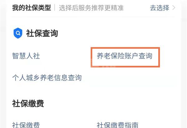 支付宝如何查询到养老保险？支付宝查询养老保险方法教程截图