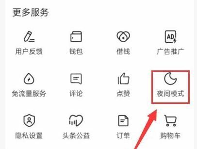 今日头条极速版在哪设置夜间模式?今日头条极速版设置夜间模式教程截图