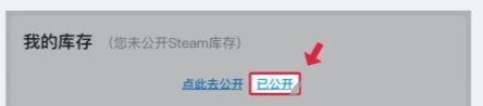 steam公开库存的操作步骤截图