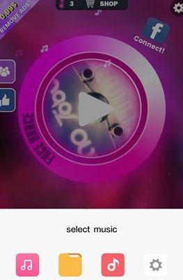 脸部跳舞机APP导入音乐的图文操作截图