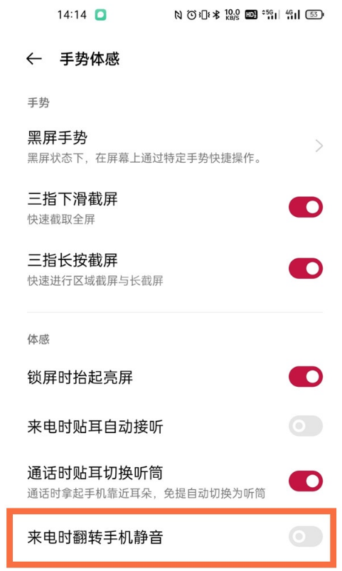 一加9r如何开启翻转静音?一加9r开启翻转静音的教程截图