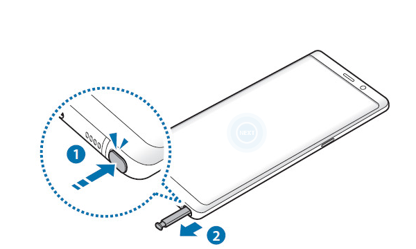 在三星note9中开启熄屏快写功能的具体方法截图