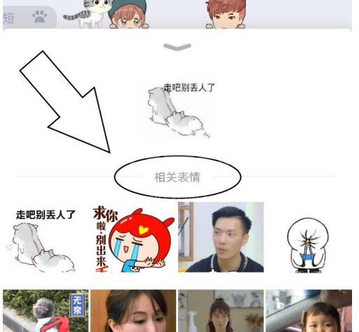 QQ表情包相关表情怎么查找 QQ表情包相关表情查找方法截图