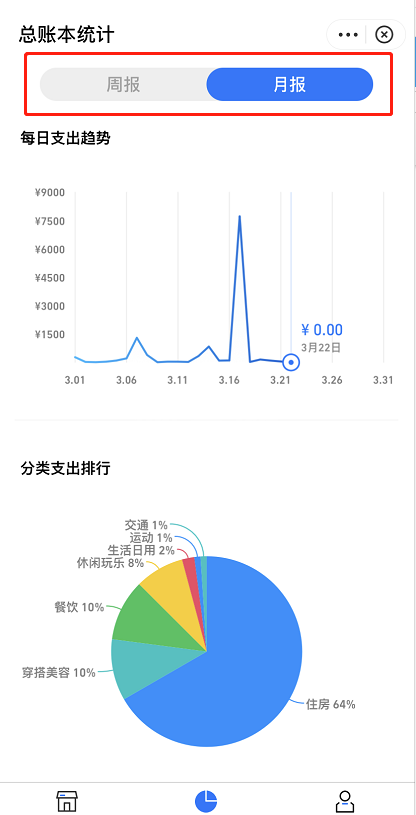 支付宝在哪查看记账本周记录 支付宝查看记账本周记录方法截图