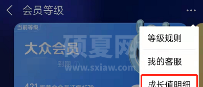 支付宝会员成长值明细在哪里查看?支付宝查询会员分数详情教程截图