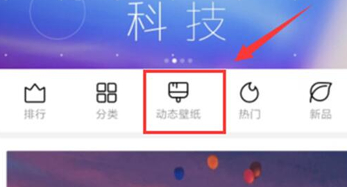 红米手机设置动态壁纸的操作过程截图