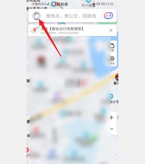 百度地图如何开启熟路模式?百度地图开启熟路模式的步骤教程截图