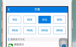 在湘行一卡通APP里进行充值的简单操作截图