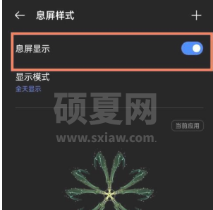 怎样设置RealmeX9Pro息屏显示?RealmeX9Pro设置息屏显示方法技巧截图