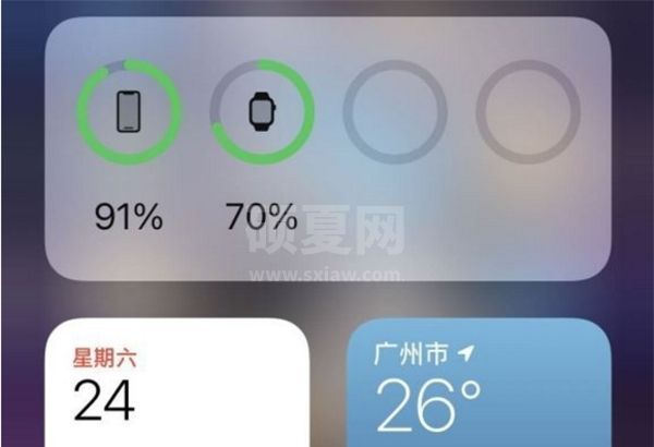 苹果13怎么添加电池小组件？苹果13显示电量百分比方法分享截图