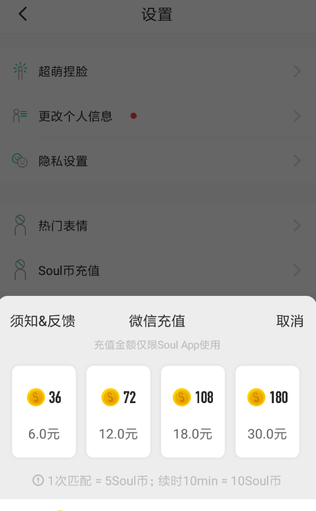 在soul里获得币的简单操作截图