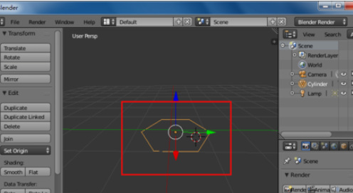 blender制作蜂窝网格的图文操作截图