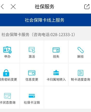 天府市民云查询社保信息的操作过程截图