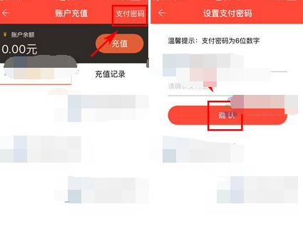 嘟嘟巴士APP设置支付密码的操作流程截图