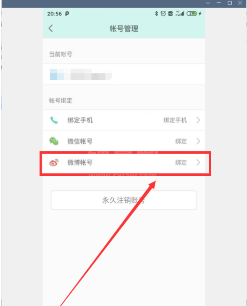 青柠手帐怎么绑定微博？青柠手帐绑定微博教程截图