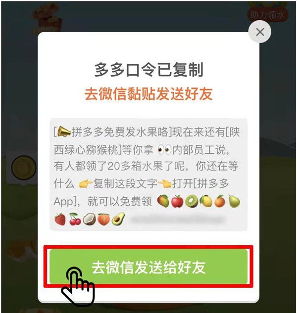 拼多多怎样向好友分享口令？拼多多分享购物口令教程一览