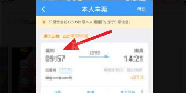 铁路12306怎么查看电子车票?铁路12306查看电子车票的方法截图