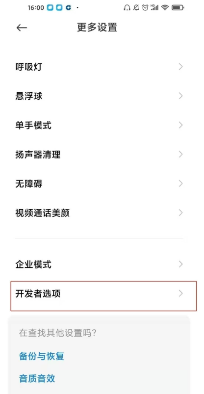 小米10s怎样设置开发者选项 小米10s开发者选项设置方法截图