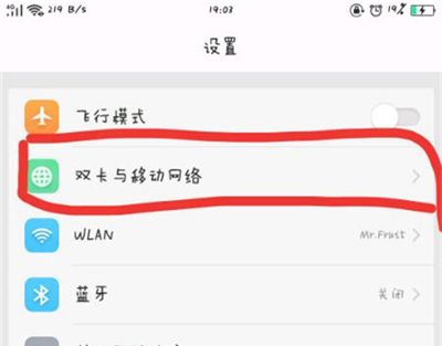 在oppoa5中切换4g网络的方法介绍截图