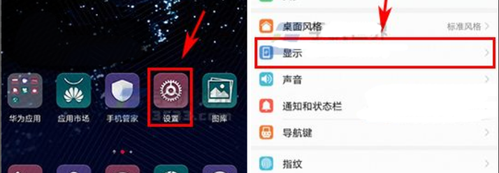 在华为Mate20 RS中调整图标大小的流程介绍截图