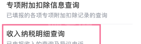 个税怎么查询自己的纳税明细 个税查询自己的纳税明细方法步骤截图