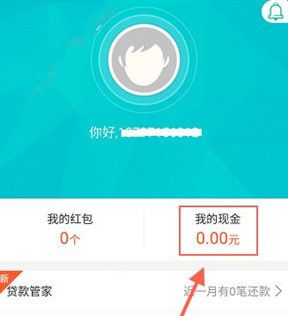 在借点钱里进行提现的简单操作截图