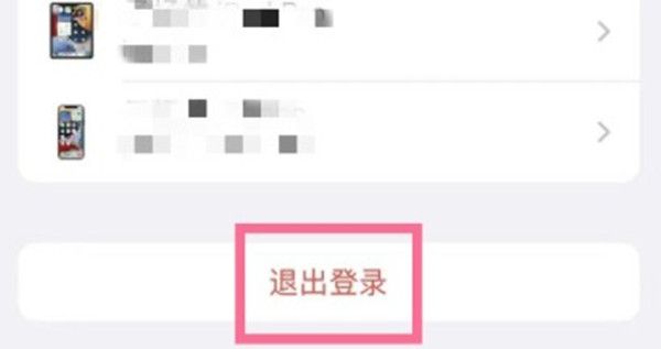 iphone13怎么退出苹果id？iphone13退出苹果id的方法截图