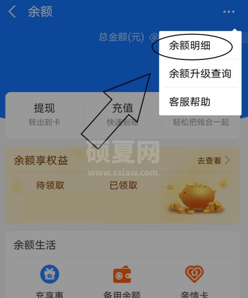 支付宝余额明细怎么看 支付宝查看余额明细图文教程截图